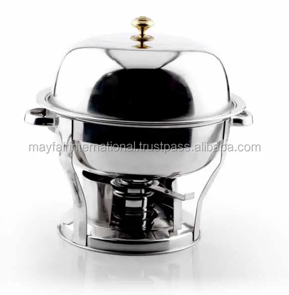 Restaurantware Hotelware Buffetware Regular Round Shape Top Selling Chafing Dish With Cover