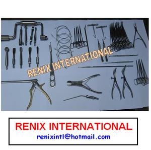Neurosurgery Craniotomy Surgical Instrument Set / Micro Brain Surgery Instrument Set