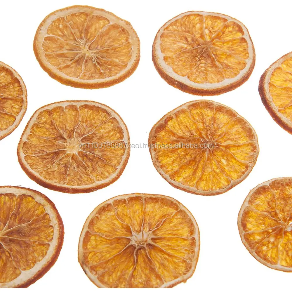 Rebanadas de frutas secas, calidad Premium, rebanadas de naranja secas de Vietnam