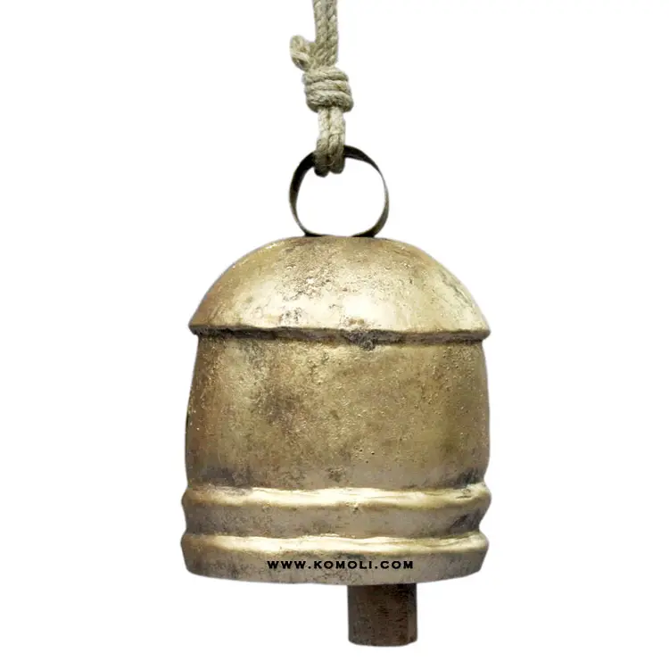 Indiano piccolo rotondo in stile rustico mini campana della mucca cowbells campanaccio per la vendita