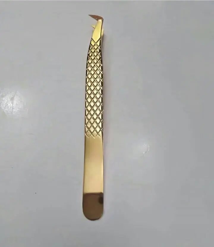 Классический Пинцет для наращивания ресниц с алмазным захватом