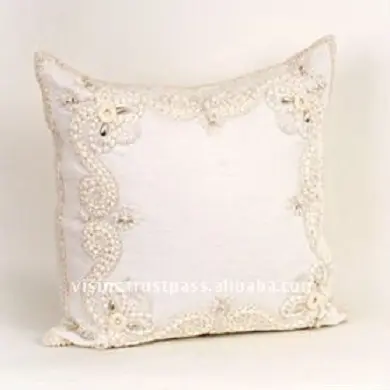 CUSHION COVER WITH EMBROIDERY WORK FOR HOME/HOTEL DECORATION ON SALE