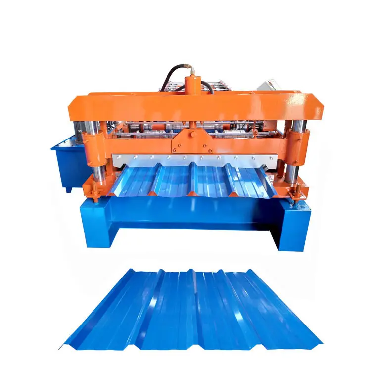 Lạnh tấm mái uốn cong roll forming machine cho hình thang tấm lợp