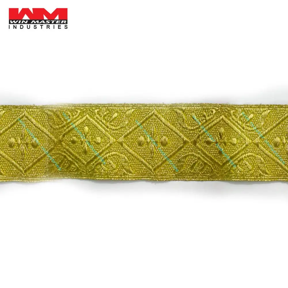 Braids Laces Galons Sketching Pattern Magnificent | New Style Gold Braid For Ceremonial Uniform lace