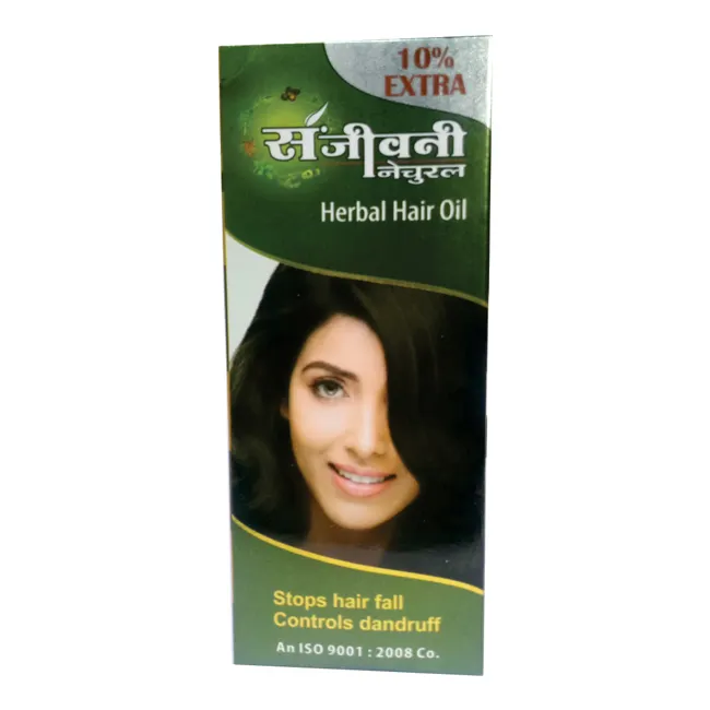 Trattamento indiano biologico a base di erbe per la perdita di capelli lunghi per le donne dal principale esportatore di olio per la crescita dei capelli