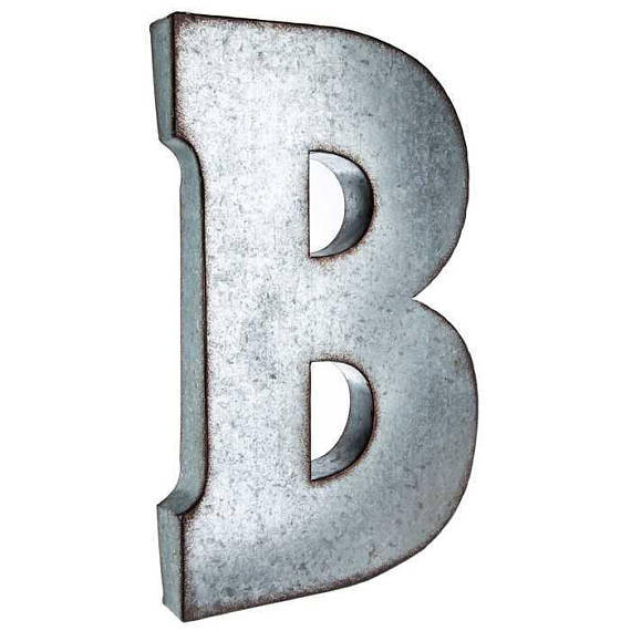 B