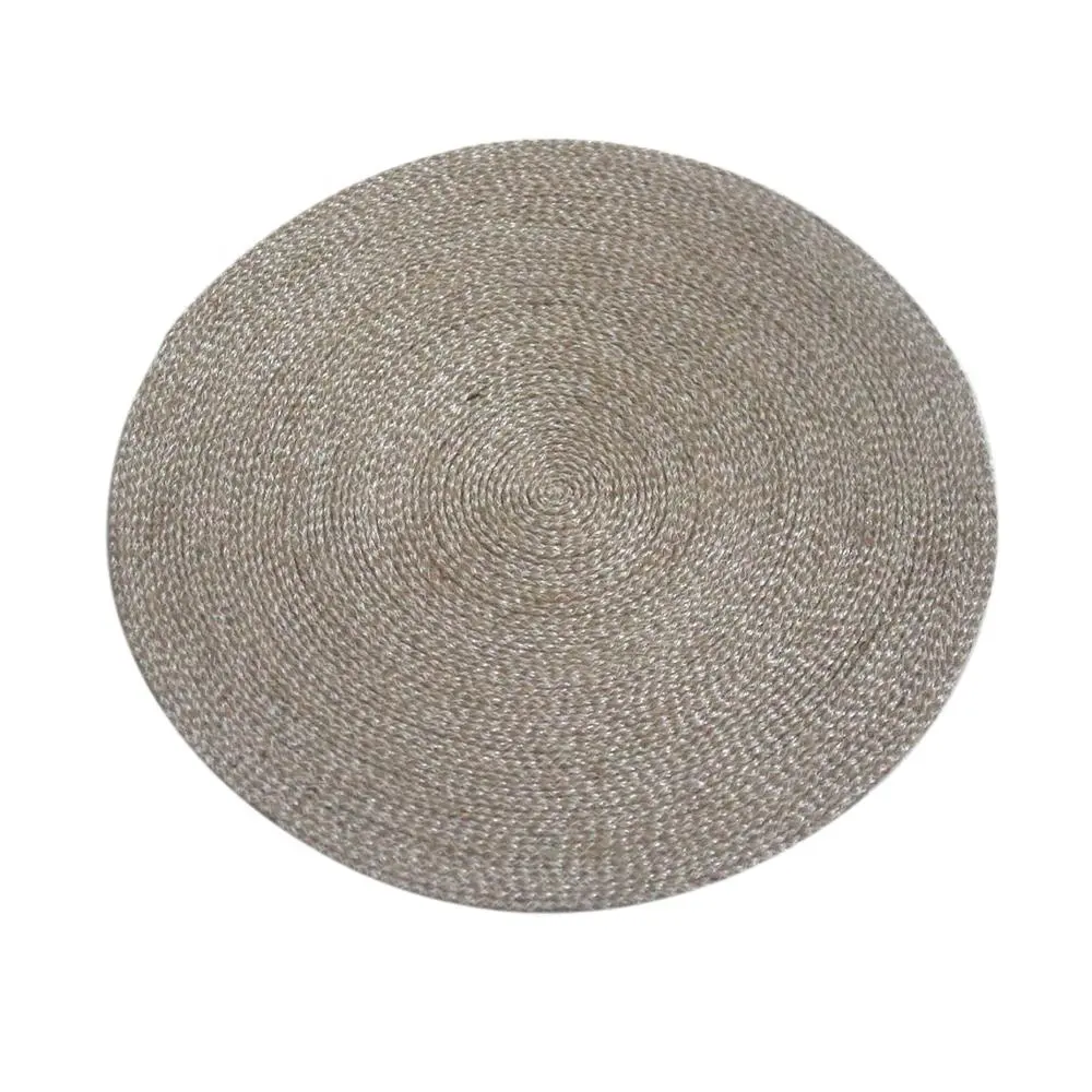 Round Placemat Rattan Woven Table Mata acessórios presentes Clássico Personalizado OEM Box Novo Design Tendência design