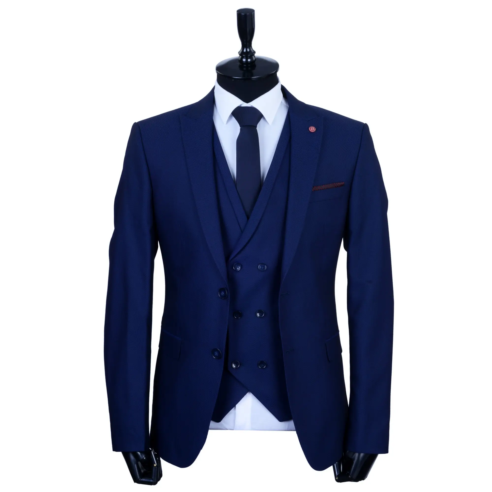 Trajes de noivado masculinos luxuosos, slim fit, traje de negócios para homens