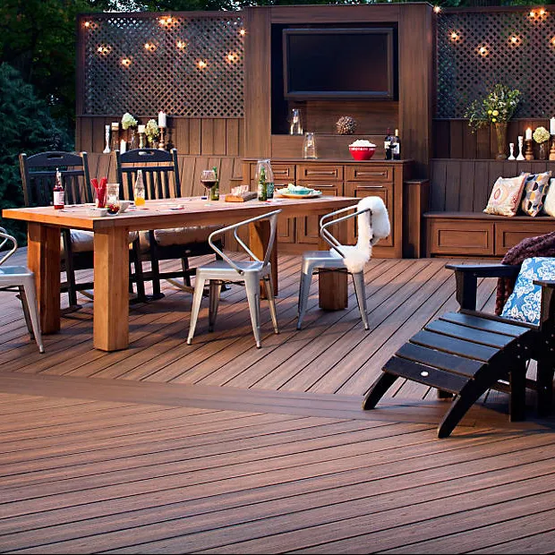 테라스/테라스 Decking/목제 플라스틱 테라스 갑판을 위한 환경 친화적인 WPC Decking