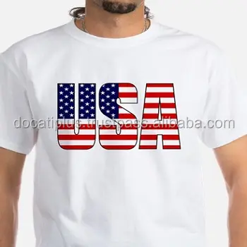 T-shirt imprimé drapeau de n'importe quel pays, pour homme