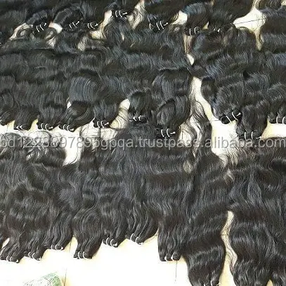 Cuticed Aligned Peruvian Hair Machine Weft Curly Human Hair Weaves Human Hair Wig 100% Virgin Hot Selling genius weft