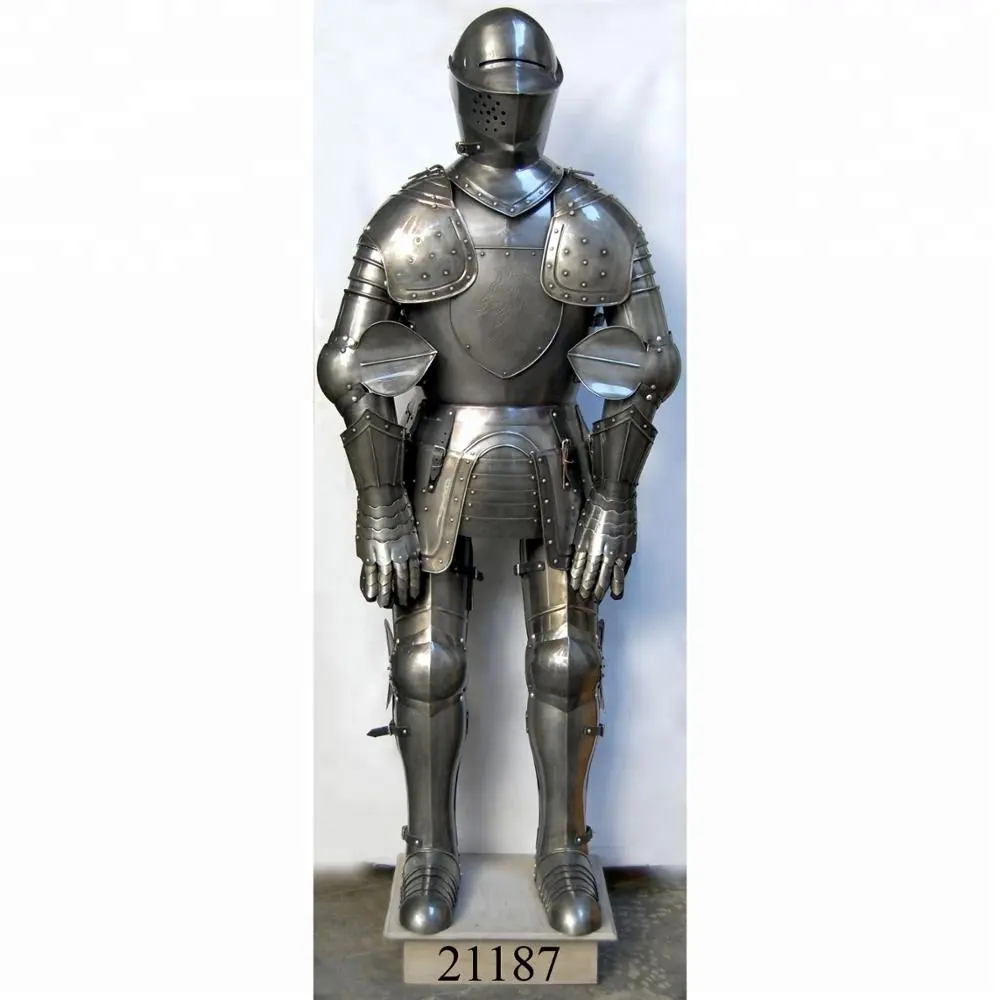 Real do Projeto decorativo Medieval Cavaleiro de Armadura Corporal Completa, Corpo Armadura Wearable