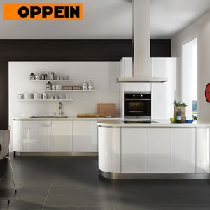 OPPEIN איטלקי עיצוב diy עצמי להרכיב אקריליק מטבח ארון דלת סגנונות
