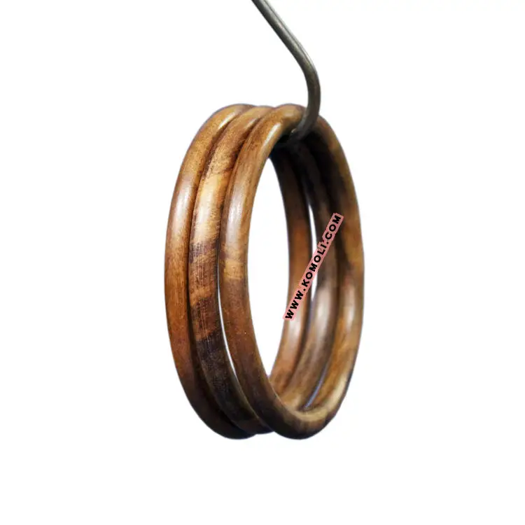 Teakholz Großhandel Holz schmuck benutzer definierte Holz armbänder Halsketten Modeschmuck