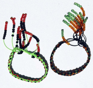 Rastafari Rastaman เร็กเก้บ็อบมาร์เลย์สไตล์แฮนด์เมดเครื่องประดับเปรู - Product Image 1
