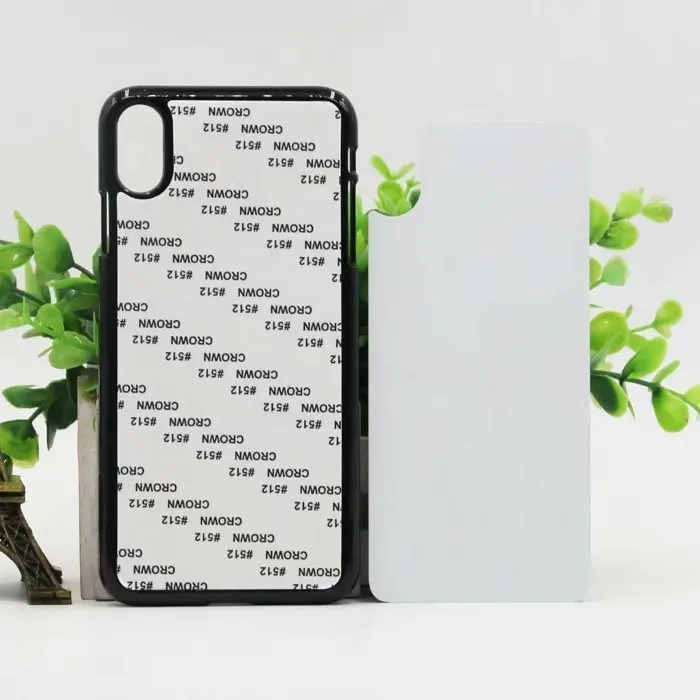 Più economico di alta qualità in plastica 2d sublimazione in bianco del telefono cellulare cover per iphone 15 bianco nero e trasparente di colore