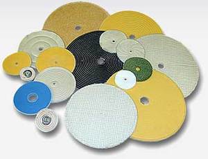 Cotton Muslin Vòng mài mòn đánh bóng Buffing bánh xe tại giá bán buôn - Product Image 2