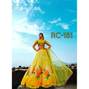 <strong>Designer</strong> Reception Party Wear Lehenga Cholis Collection - Product Image 2