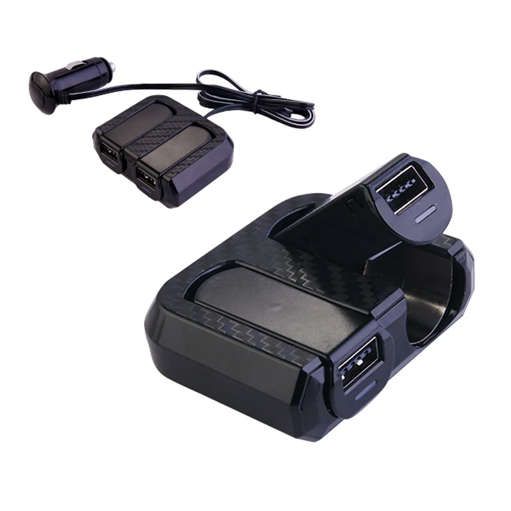 Ugreen — chargeur de voiture double USB rapide QC3.0, pour téléphone portable