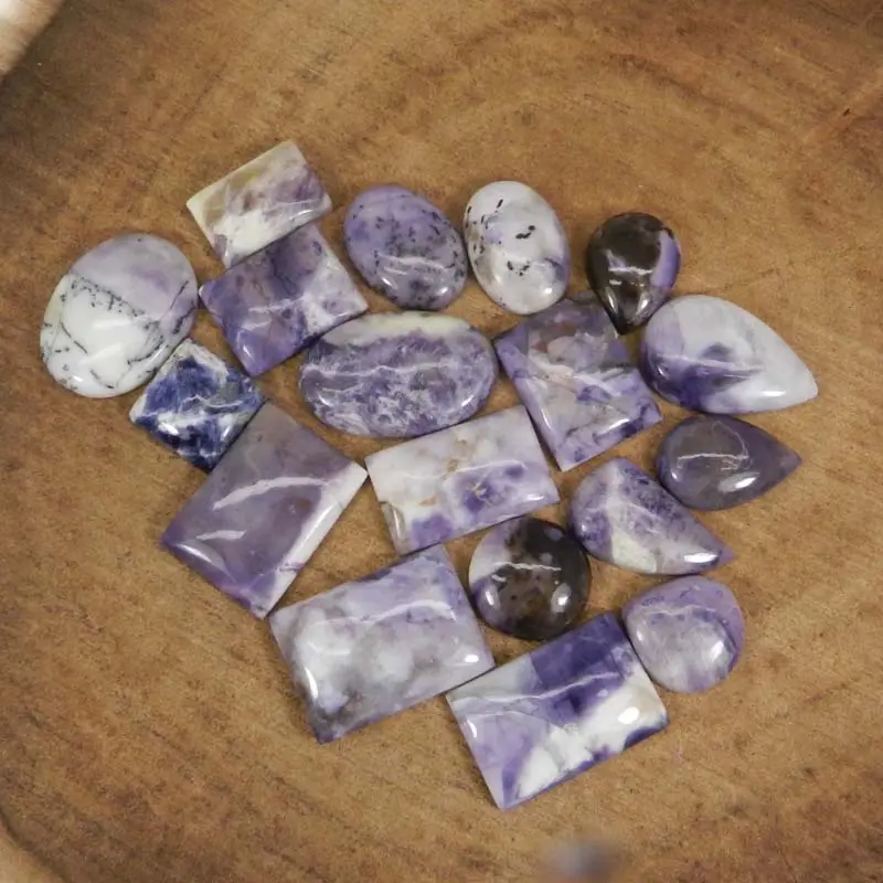 Natural Blue Jasper 50 Gram Mix Shape Cabochon Wholesale Lot Loose Gemstone For Jewelry Making