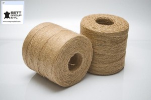 Örgü dokuma dikiş ve el örgü için yüksek kaliteli % 100% geri dönüşümlü jüt iplik Hessian veya Sacking iplik olarak kullanın - Product Image 3