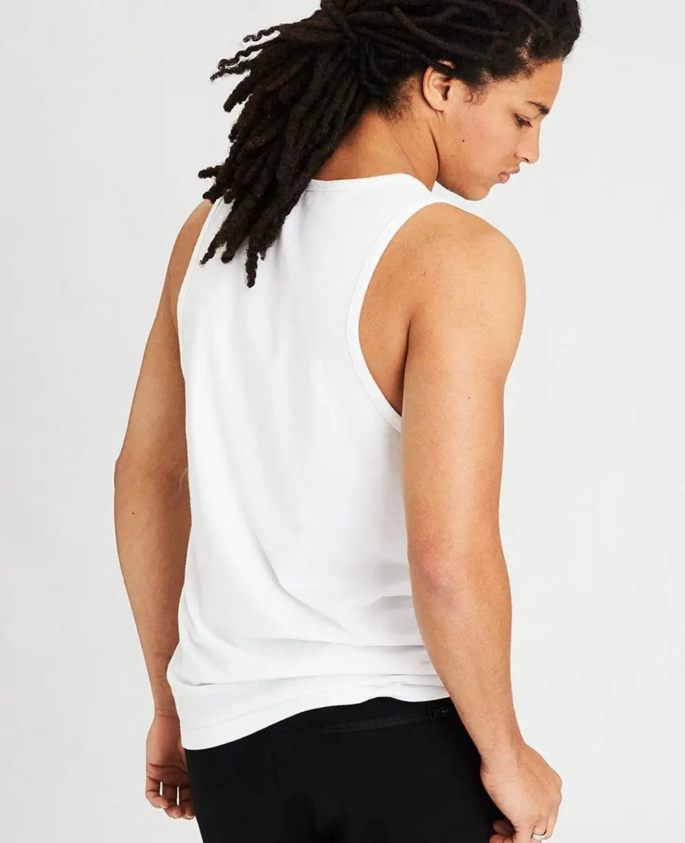 Camiseta sin mangas de musculación para hombre, equipo de musculación ligero y ligero