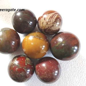 Toptan fantezi Jasper küreler toptan değerli taş topları - Product Image 1