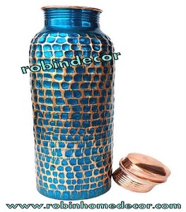 Sáng Tạo Mới Đồng Chai Nước Cho Ayurved Heath Lợi Ích Tay Búa Tumbler Được Liệt Kê Cho Từ Thiện - Product Image 6