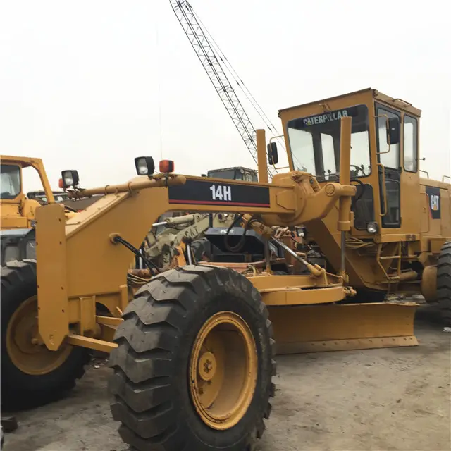 Caterpillar CAT 14H motrices Graders/Japón usado CAT 140G 140H motrices Graders para la venta, Caterpillar usado 14H Motor grader