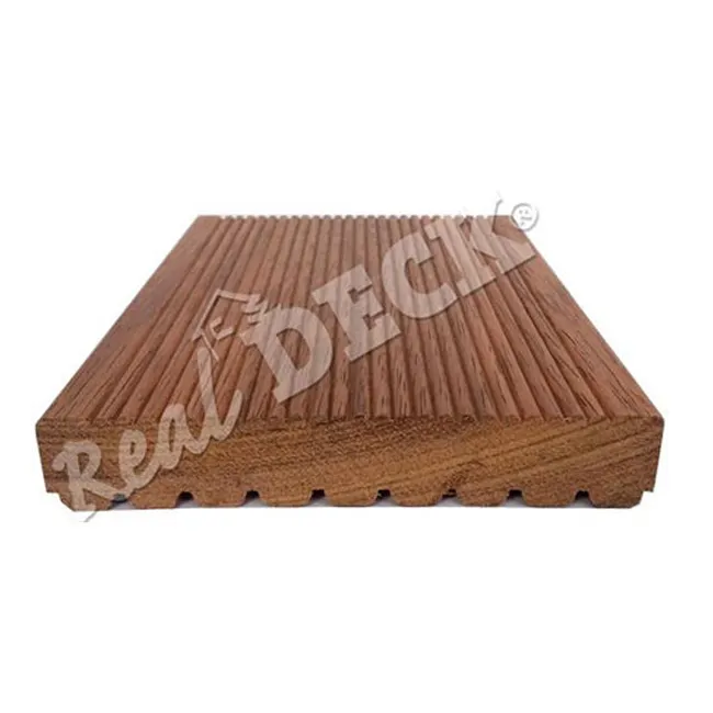 Merbau Decking/High Quality Wood Decking 25x145 reeded