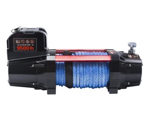 סגנון חדש 4X4 12 V טרקטורונים <span class=keywords><strong>UTV</strong></span> <span class=keywords><strong>JEEP</strong></span> חשמלי כננת 9500LB עם סינטטי חבל חבל