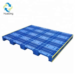 HUADING çin plastik Euro palet büyük boy ekleme 4-Way giriş çift yüzlü HDPE ve PP malzeme palet ulaşım kullanımı için - Product Image 2