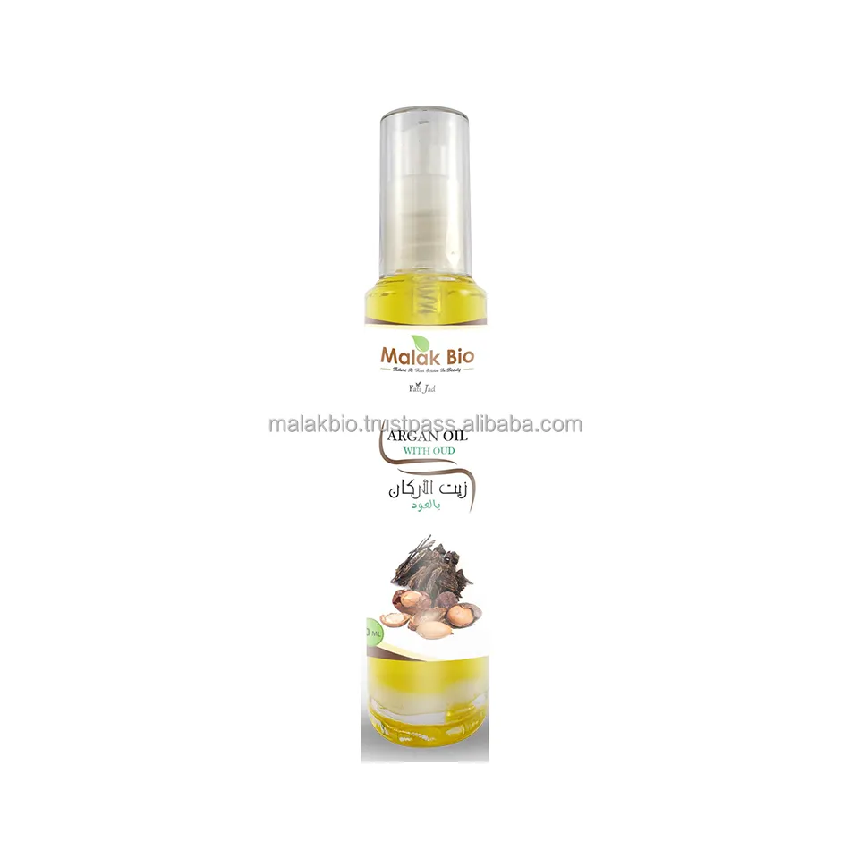 Óleo de argan com ud-mistura natural de óleo de argan orgânico puro com luxuoso fragrence-100 de massagem corporal de skincare natural
