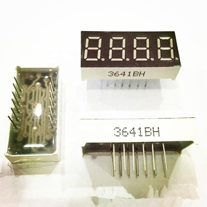 Taidacent rosso giallo quattro 0.36/0.28/0.25/0.56/0/54 pollici 4 cifre 7 segmenti Display a Led modulo Display a Led a tubo digitale a 4 bit - Product Image 2