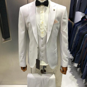 Whosale ucuz yeni moda türk markalar tasarım özel yüksek kalite ceket erkekler 2 parça bir blazer düğün suit Suits - Product Image 5