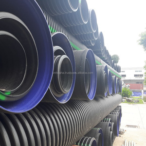 Viet Nam yeni yapılan BSCI <span class=keywords><strong>HDPE</strong></span> çift duvar oluklu boru