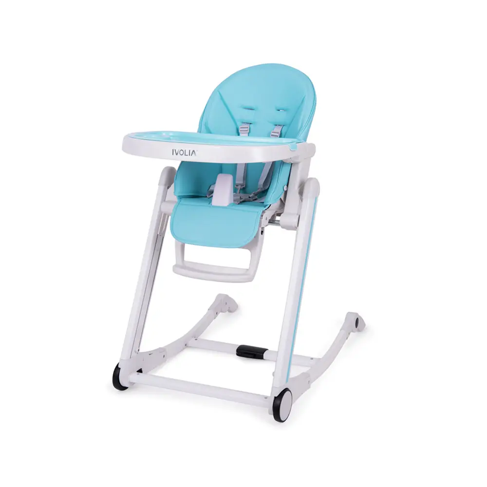 IVOLIA New model 3 in 1 plastic modern kid children baby dining feeding rocking high chair