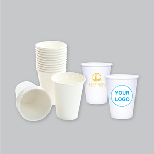 Özel LOGO baskılı veya düz 6OZ , 8OZ tek duvar kağıdı bardak için tek kullanımlık içecek fincan - Product Image 4