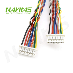 Tailored OEM <strong>10</strong> Pin 1.0 <strong>mm</strong> Molex Connector LCD LED LVDS <strong>Cable</strong> Wire Harness - Product Image 4