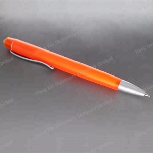 便宜的批发价格钩锁4色推广短圆珠笔 - Product Image 5