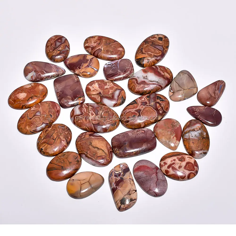 Cabujón de jaspe de dragón marrón natural, piedras preciosas de jaspe de dragón de alta calidad, piedras preciosas sueltas, mezcla de formas y tamaños a granel
