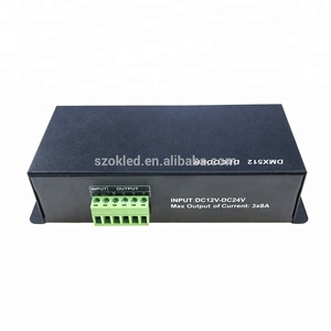 3 * 4A DMX512 светодиодный декодер DMX RGB светодиодный контроллер - Product Image 4