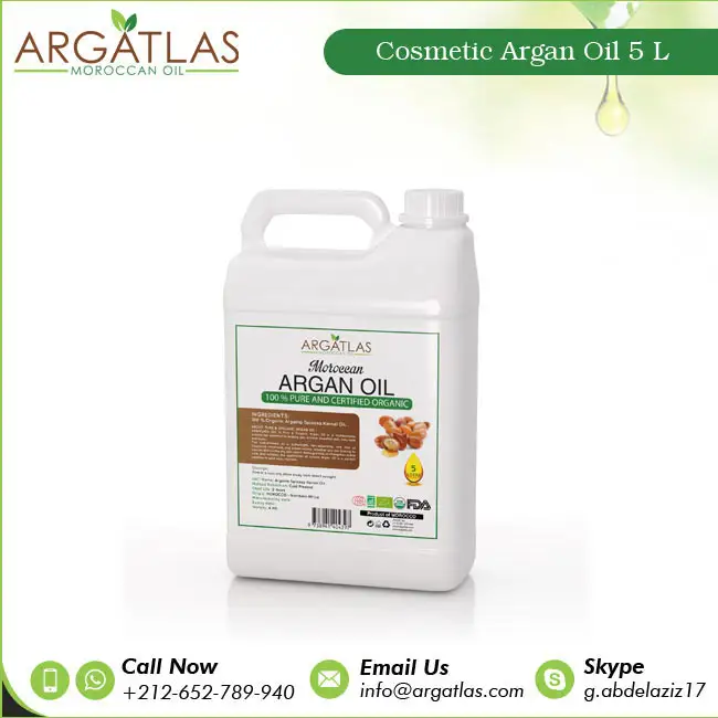 Aceite de argán 100% puro y orgánico de alta calidad