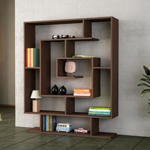 Turkiye en çok satan özel lüks kitaplık Modern Wenge sunta Sarmasik ev ofis yemek okul kitap depolama için - Product Image 1