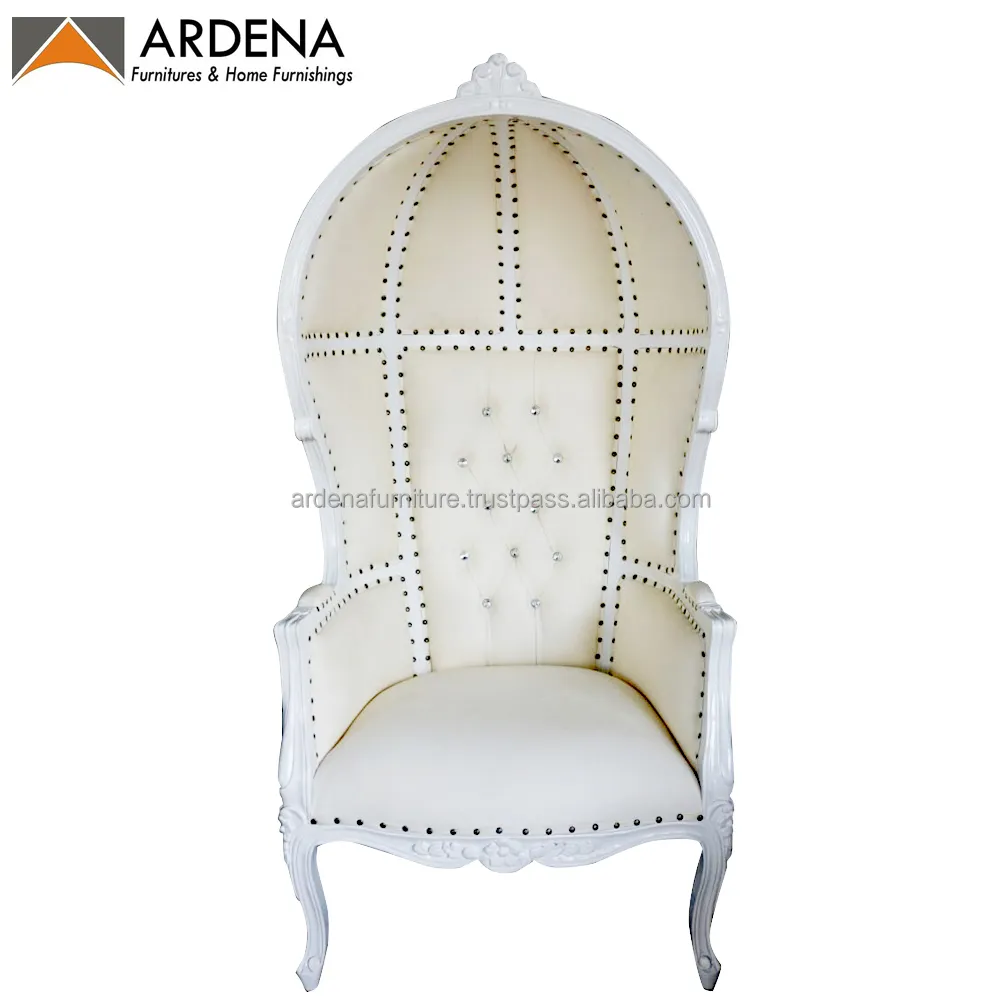 Jepara мебель белый балдахин свадебный стул твердый деревянный античный стиль для дома отеля или гостиной стулья мебель для отдыха