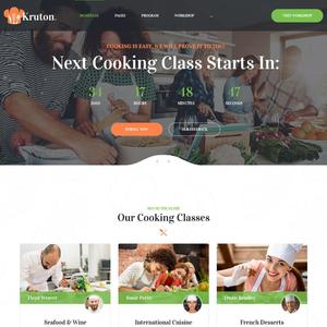 Web Design BuilderソフトウェアWeb Design Builder Web Commerceオンライン料理教育クラスの予約とBoradcasting - Product Image 3
