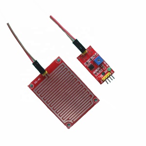 Taidacent Laub Regensensor Modul Wetter überwachung Regentropfen Luft feuchtigkeit Regenwasser sensor Modul Regen detektor Sensor