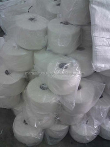 Thân thiện với môi NE 10S Grs FDY dty chứng nhận Bleach Trắng tái chế Polycotton sợi dệt vải với KHÁC NHAU <span class=keywords><strong>Spun</strong></span> sợi các loại - Product Image 6