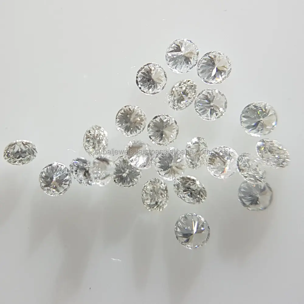 Diamanti sciolti naturali 3.5-4mm VS chiarezza F colore taglio brillante rotondo 1 carato quantità 15-25 puntatore miglior prezzo dall'india