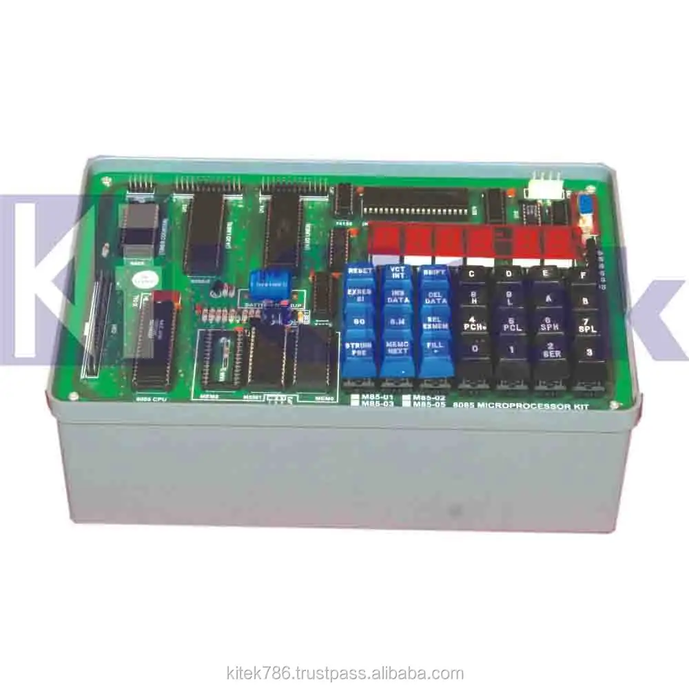 Kit de treinamento de microprocessador, 8085, microprocessador, kit de treinamento/equipamento de instrutor didático, 8085